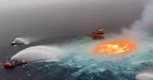 Gulf of Mexico Methane Leak at Pemex Rig Raises Climate Concerns